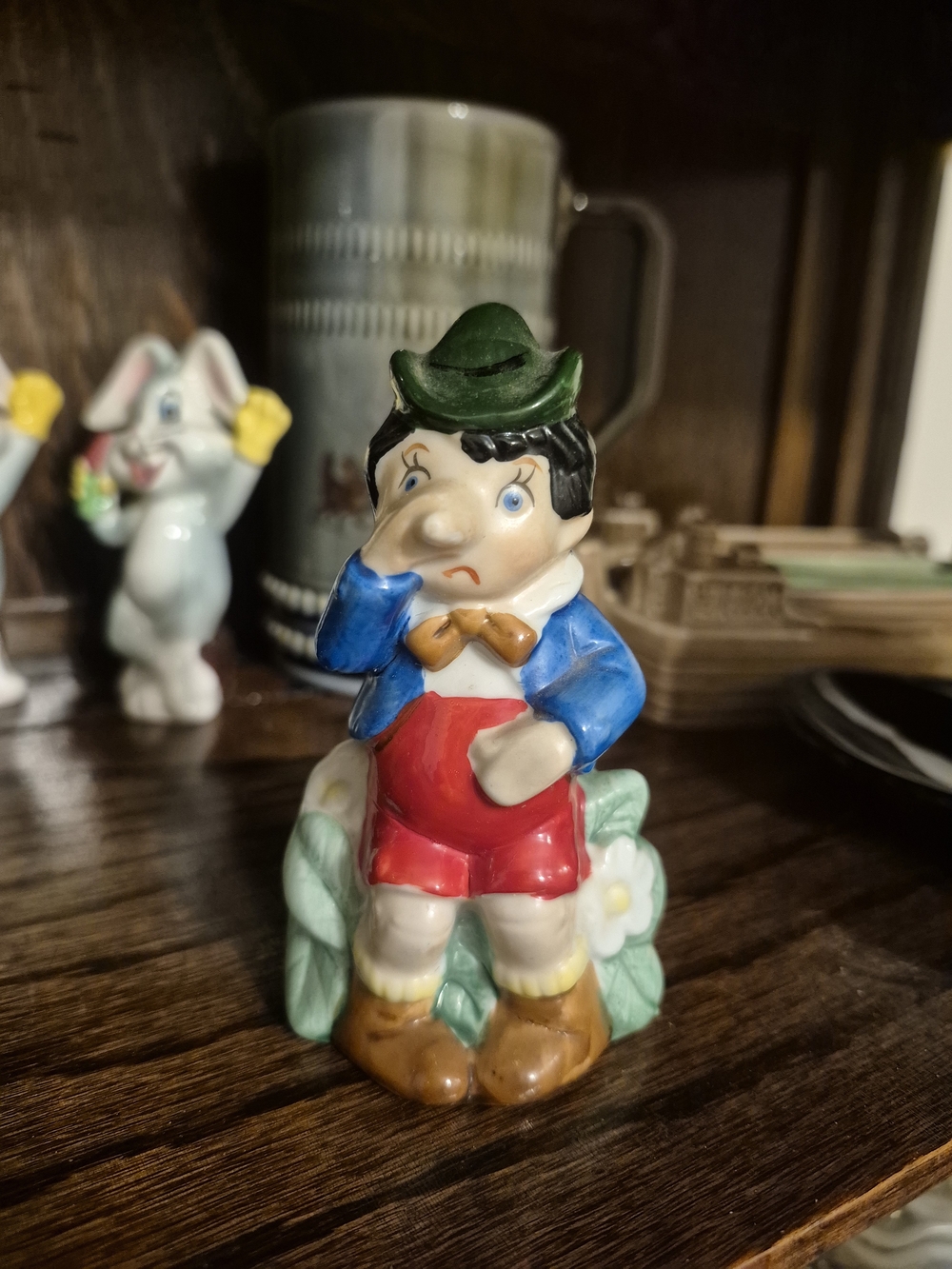 Pinocchio Ceramic Bell